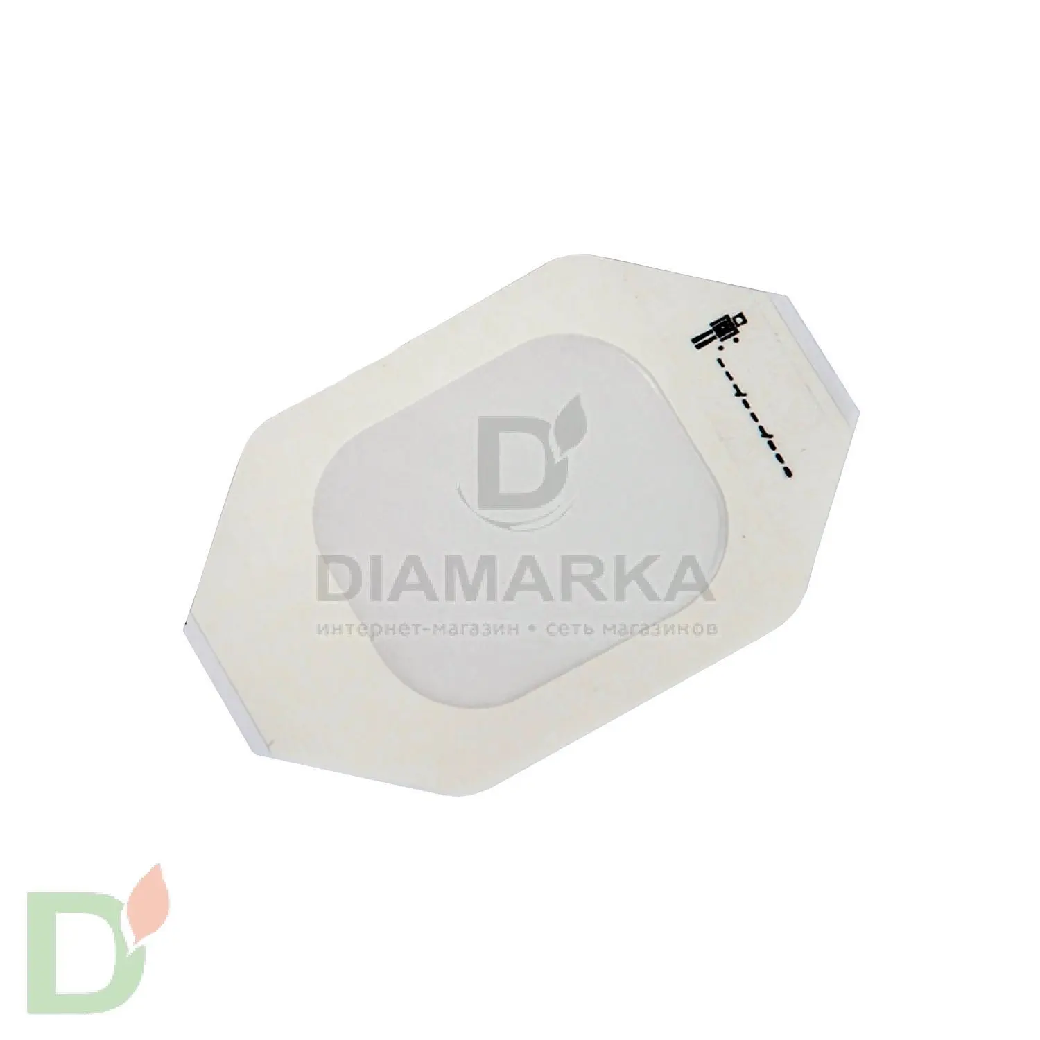 Пластырь прозрачный Медитек Круофрейм 6*7см для фиксации сенсоров, 10 шт.