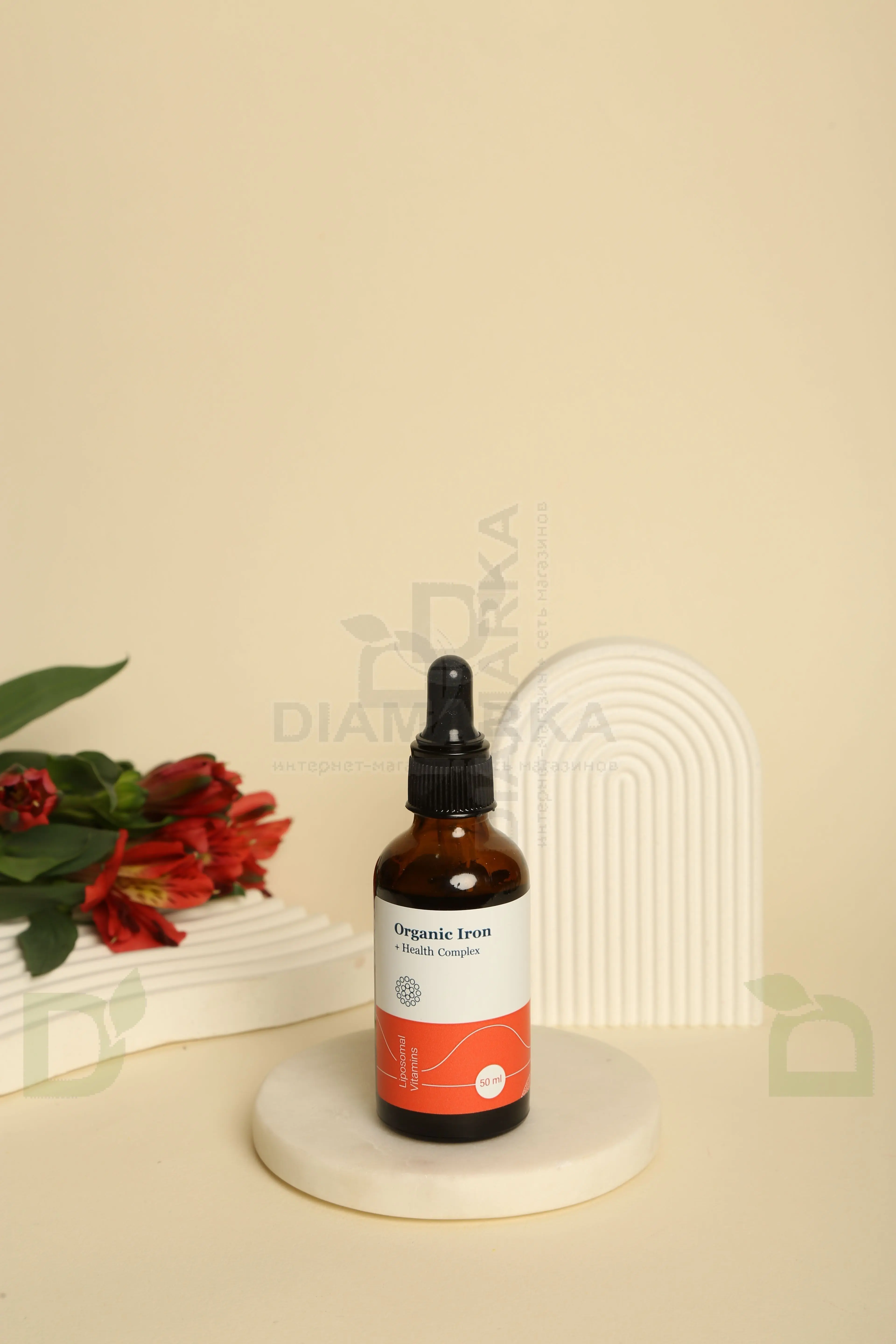 Витамины Liposomal Vitamins ORGANIC IRON 50мл флакон в Уфе