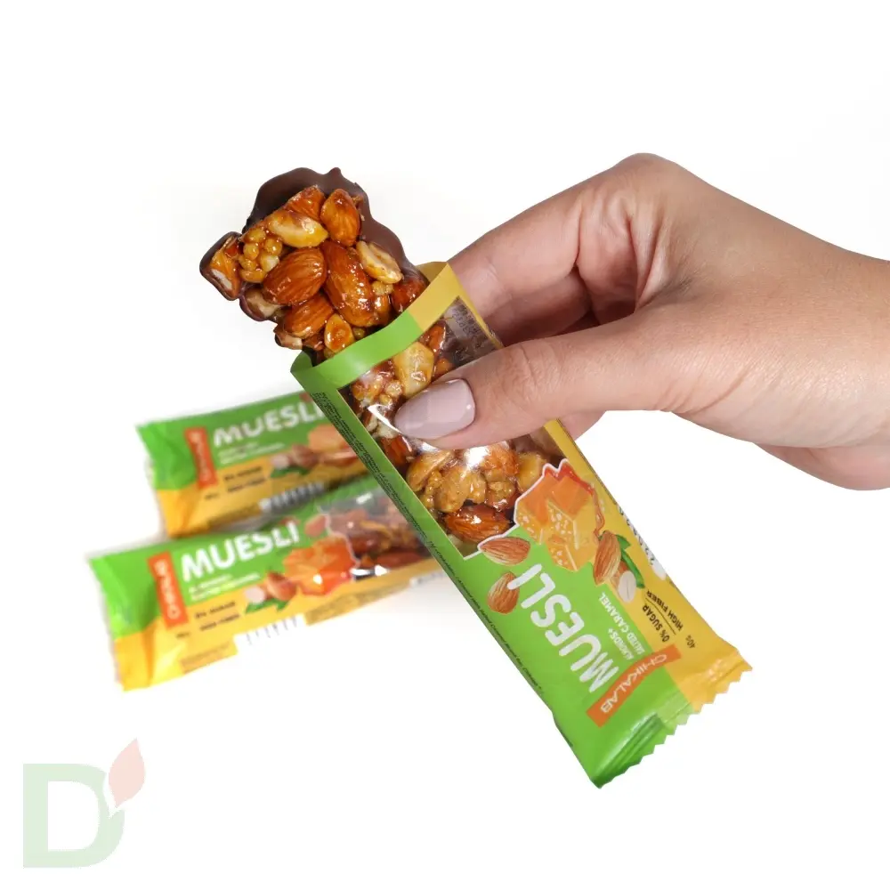 Батончик мюсли CHIKALAB миндальный с соленой карамелью 40 гр. в Уфе