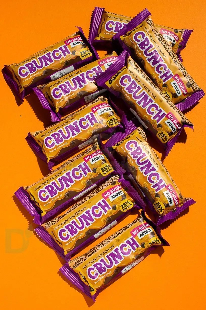 Батончик протеиновый BOMBBAR глазированный Кранч Ваниль Чизкейк 50гр. в Уфе