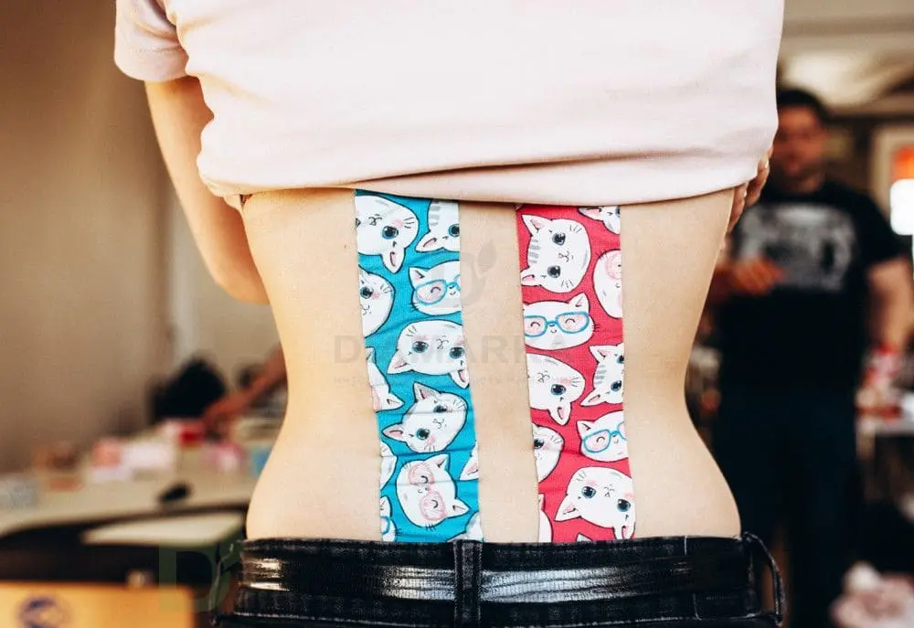 Тейп BB 5см*5м котята розовые