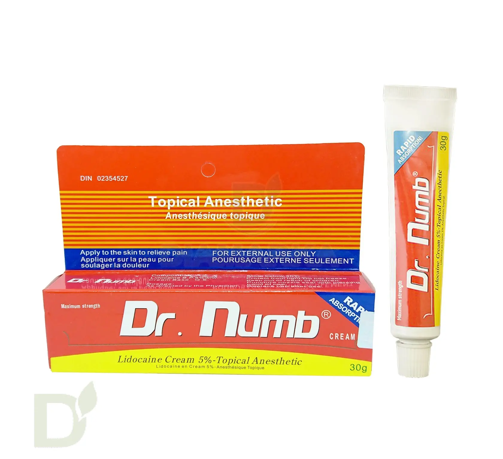 Крем обезболивающий Dr Numb 5% 30мл