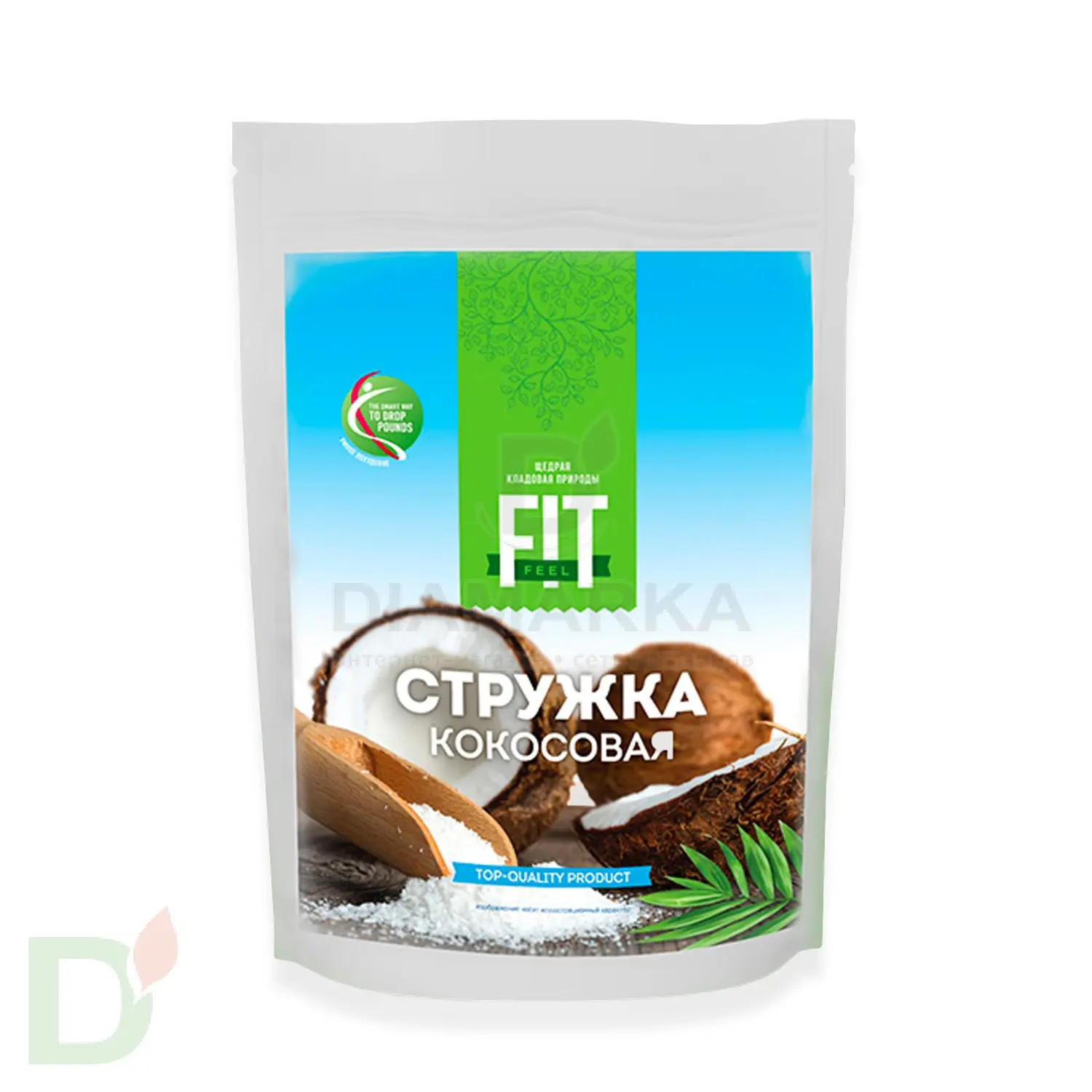Стружка кокосовая Fit Feel 50г. (дой пак)