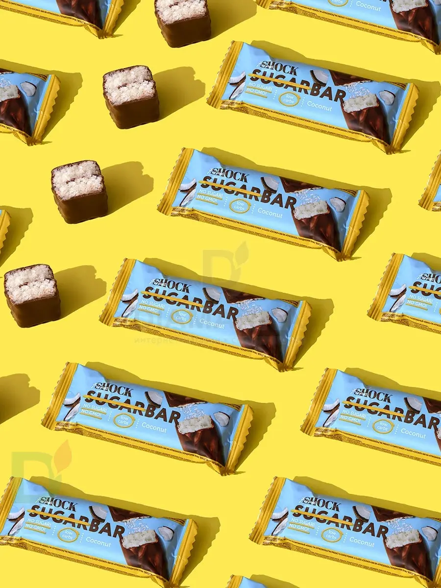 Батончик протеиновый FitnesShock Кокос 50гр. в Уфе