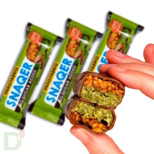 Батончик Snaq Fabriq глазированный Фисташка и карамель 50гр. в Уфе