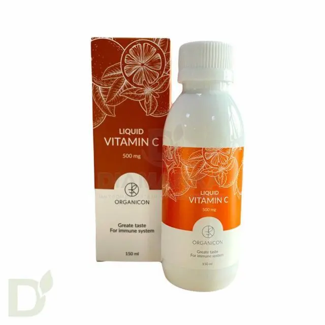 Витамины Liquid ORGANICON Vitamin C 500 мг, 150мл в Уфе