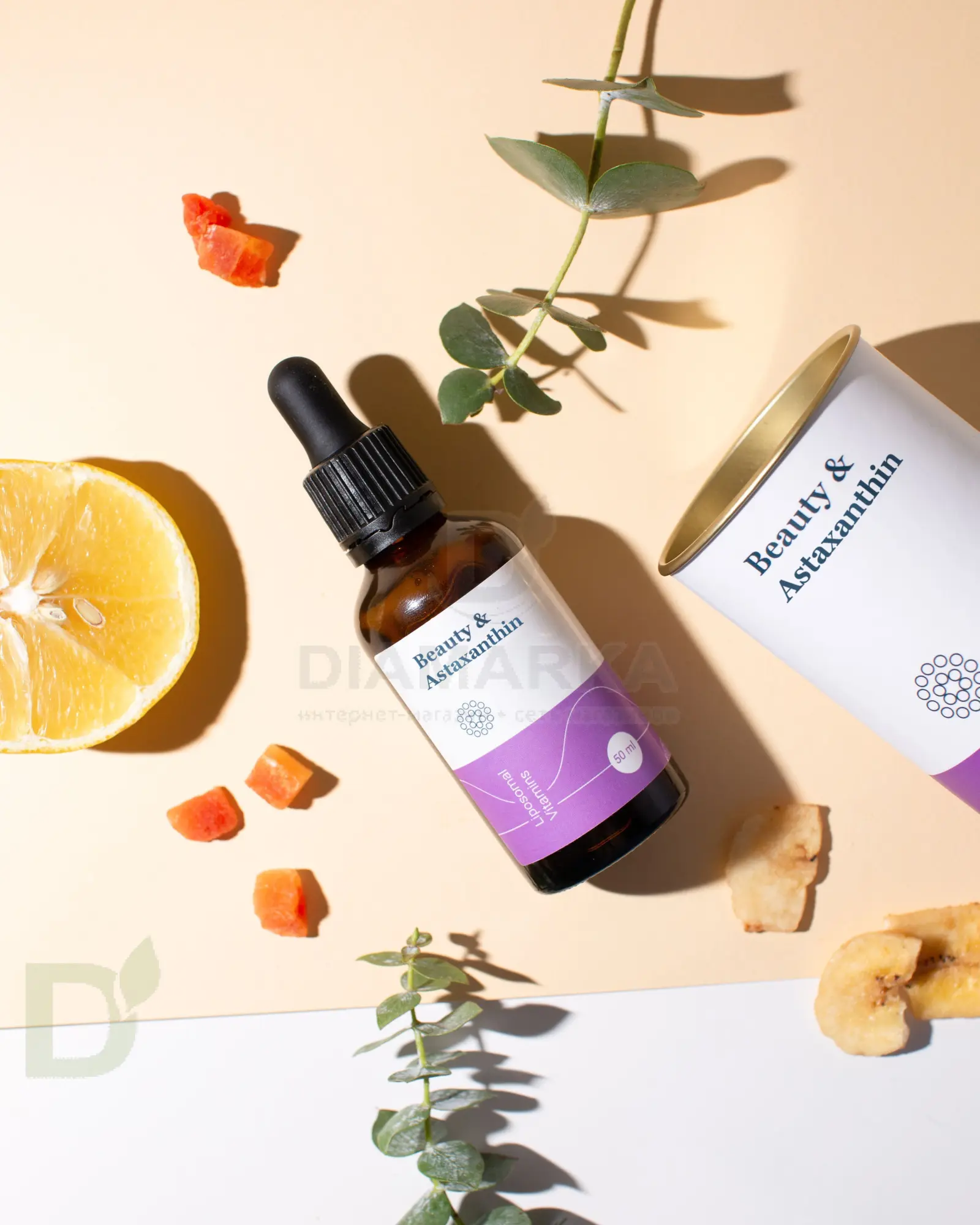 Витамины Liposomal Vitamins Astaxanthin/Астаксантин 50мл флакон в Уфе