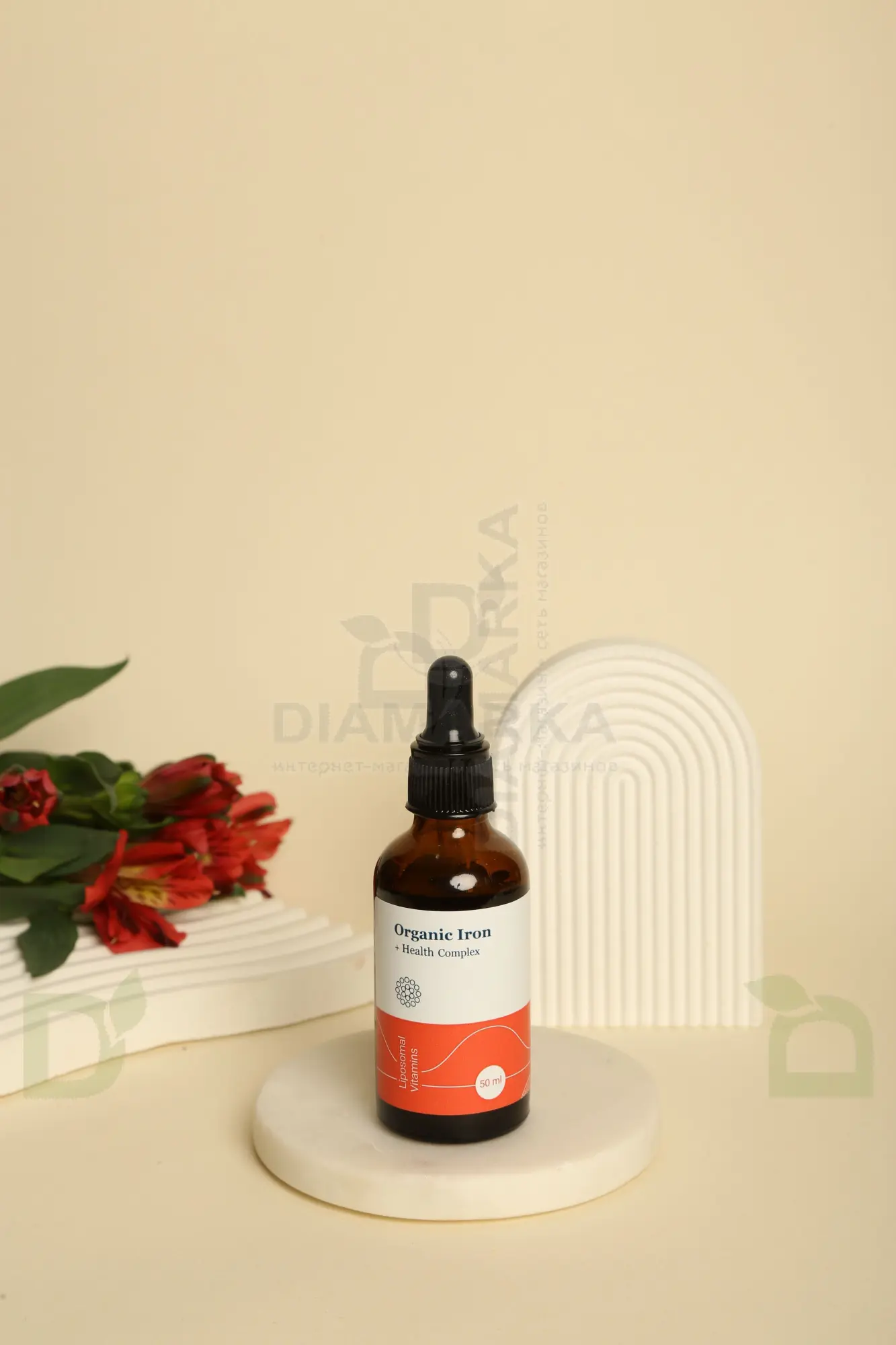 Витамины Liposomal Vitamins ORGANIC IRON 50мл флакон в Уфе