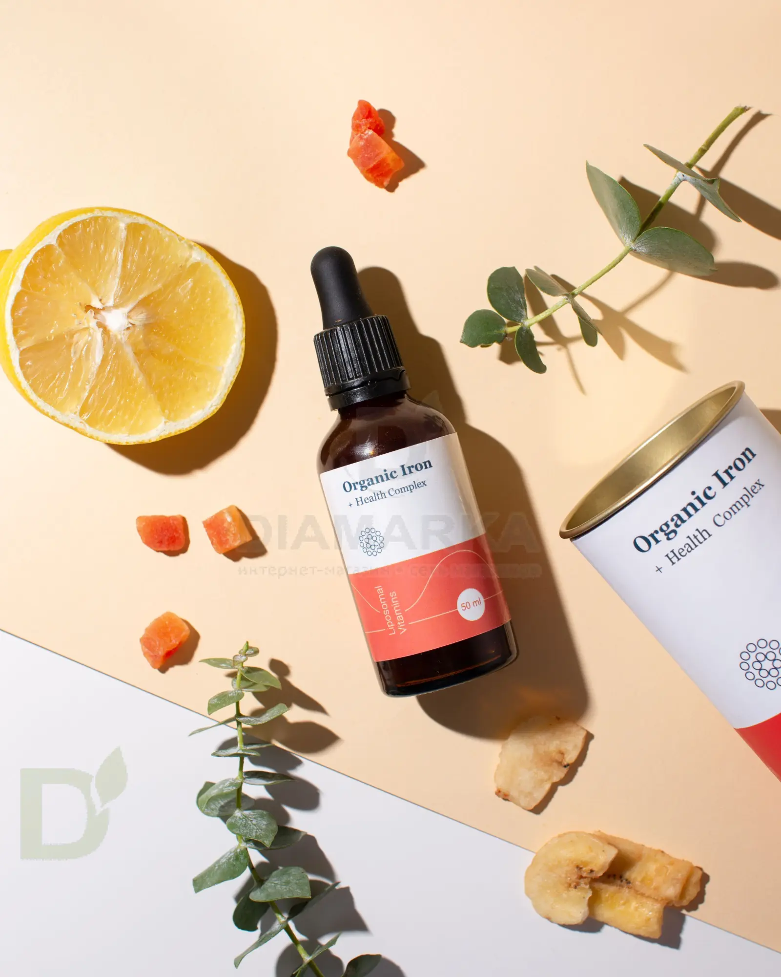 Витамины Liposomal Vitamins ORGANIC IRON 50мл флакон в Уфе