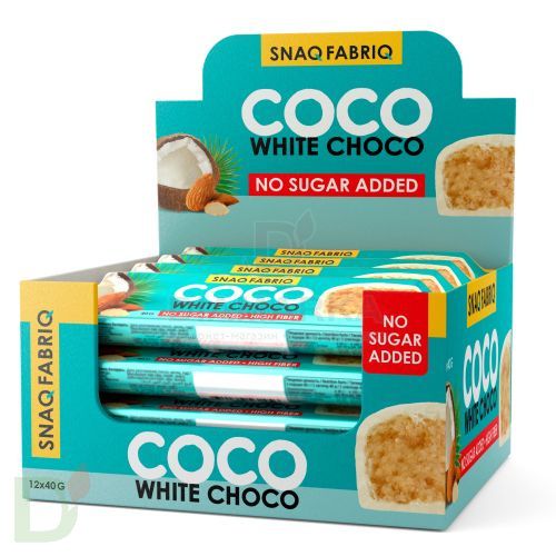 Батончик Snaq Fabriq глазированный Кокосово-миндальный десерт 40гр* в Уфе
