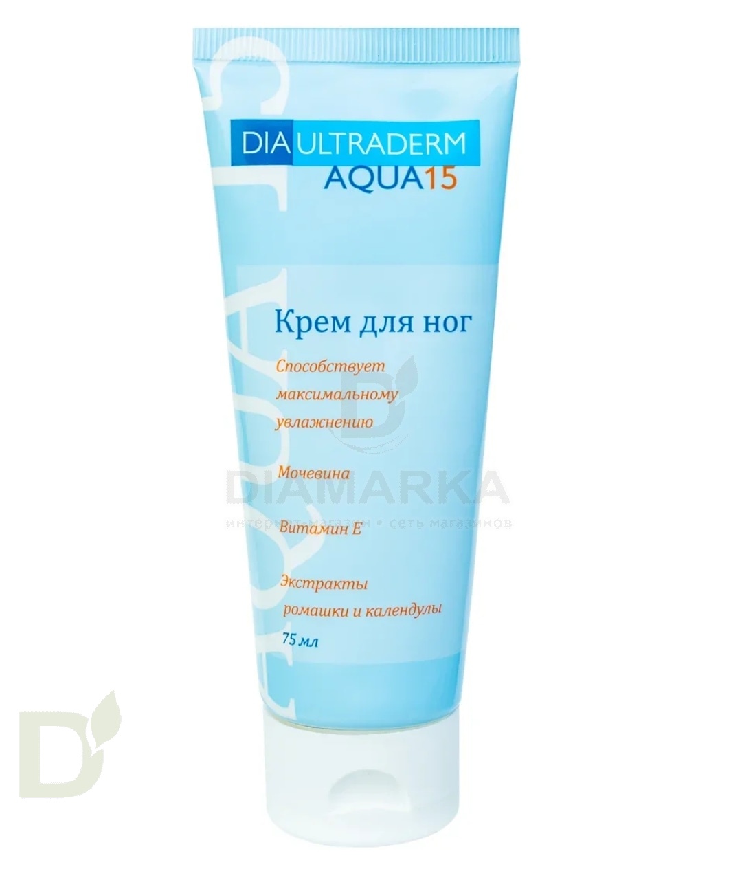 Крем для обработки очень сухой кожи стоп Диаультрадерм® АКВА 15, 75 ml