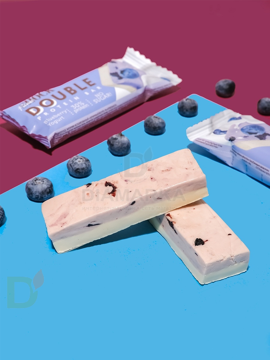 Батончик протеиновый FitnesShock Черничный йогурт 40гр. в Уфе