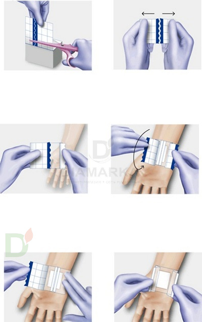 Пластырь прозрачный рулонный Hydrofilm Roll (Гидрофилм Ролл), 10см х 10м