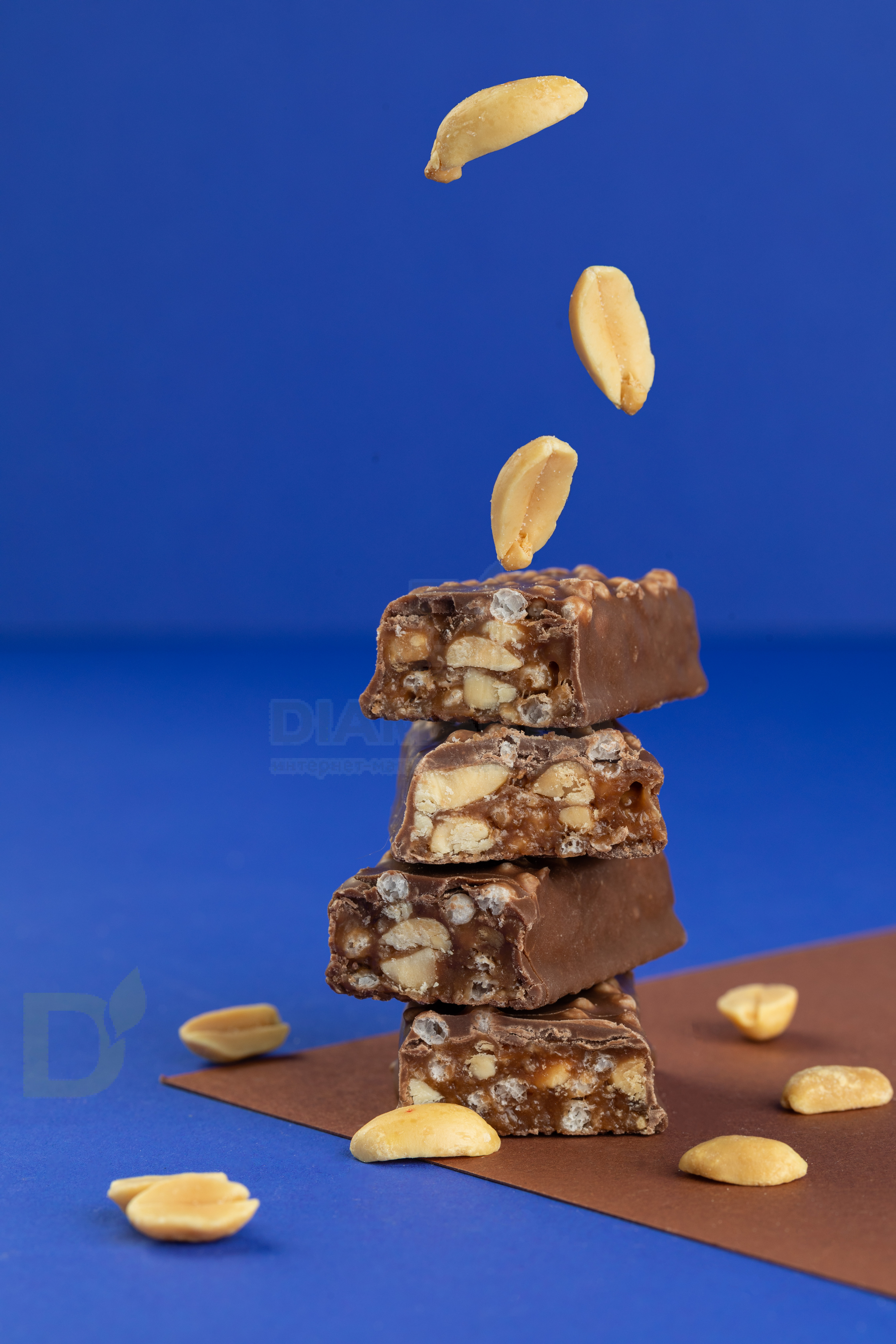 Батончик глазированный FitnesShock SHOCKER арахис-шоколад 35гр. в Уфе