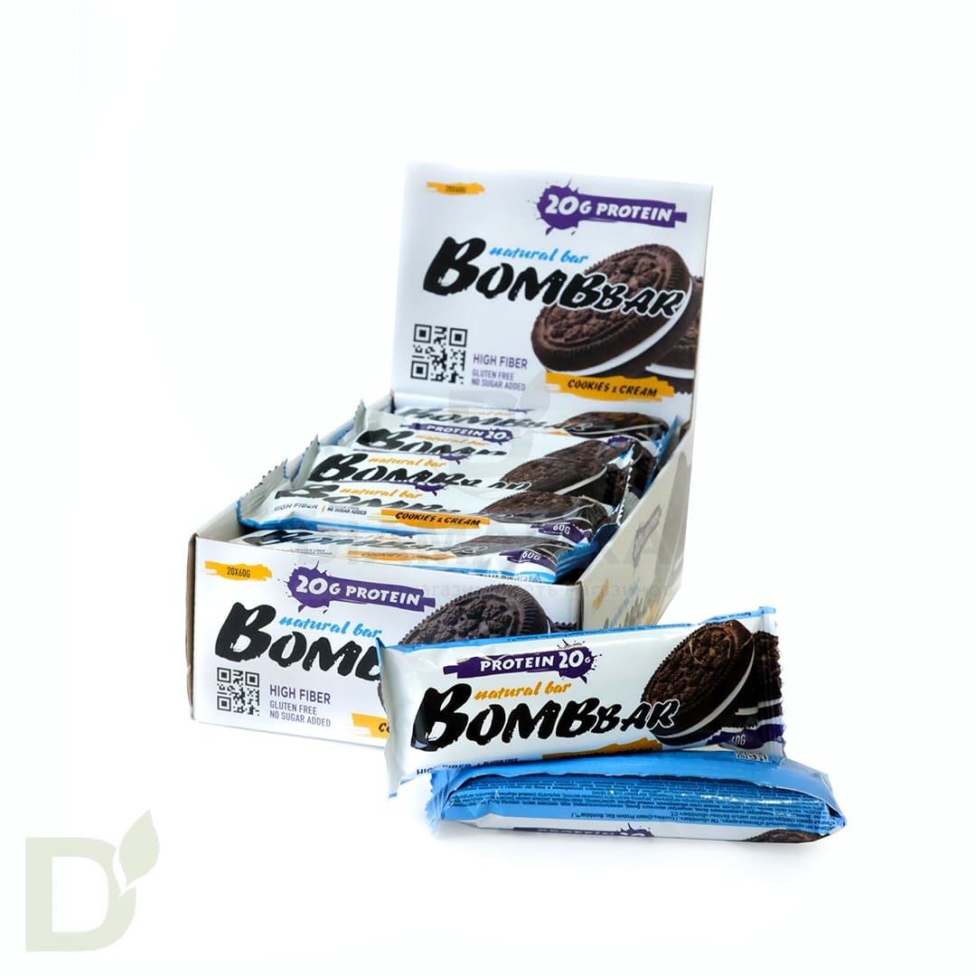 Батончик BOMBBAR Печенье с кремом 60 гр. в Уфе