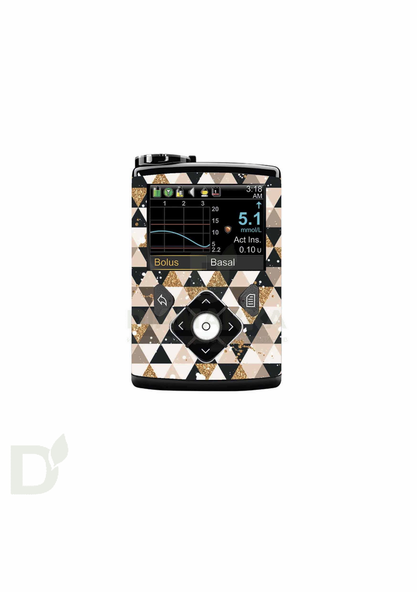 Наклейка на инсулиновую помпу Медтроник 640G, 720G, 740G и 780G