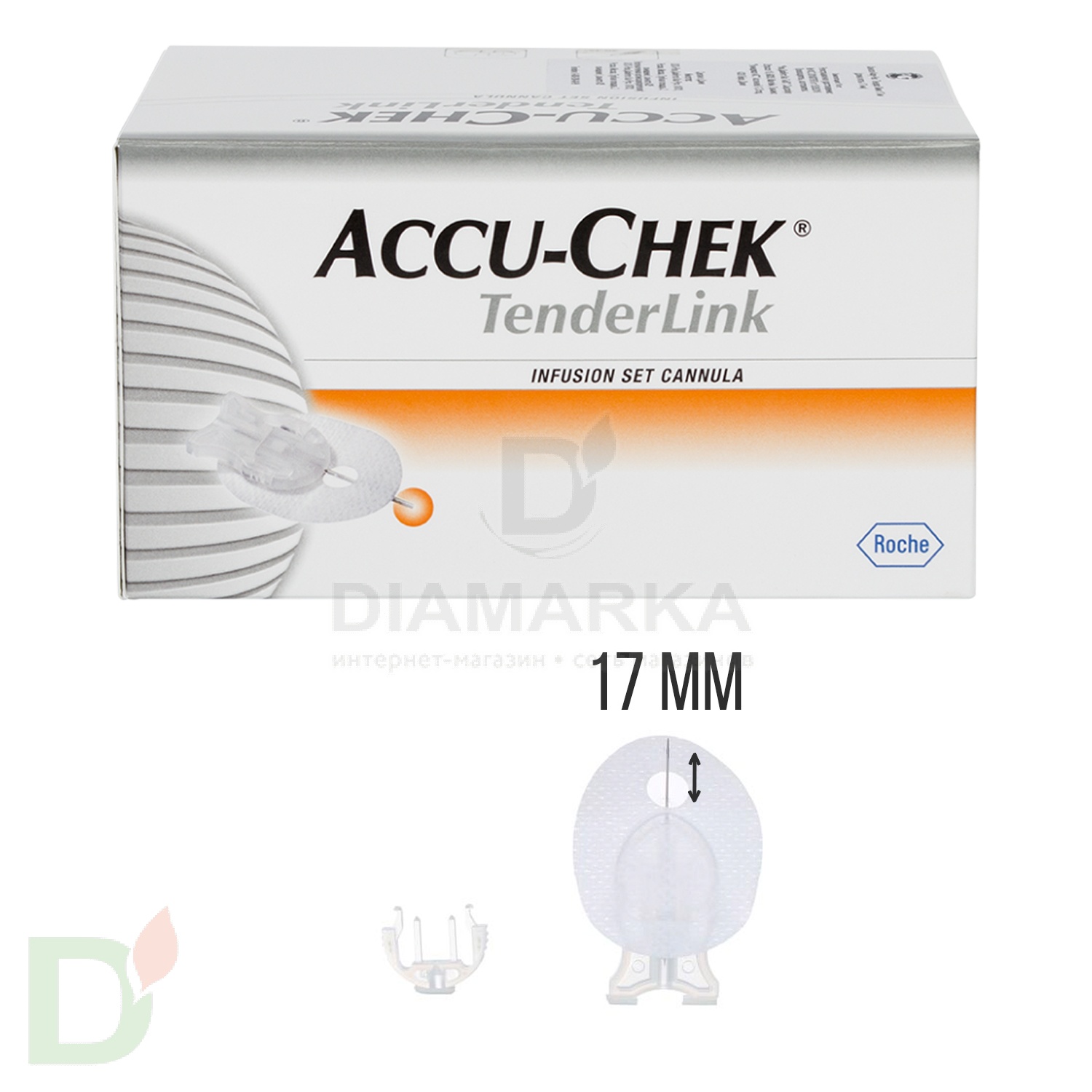 Акку-Чек ТендерЛинк, игла 17мм, 1 шт. в Уфе