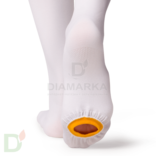 Чулки компрессионные противоэмболические JW-214, 1 класс компрессии, Белый