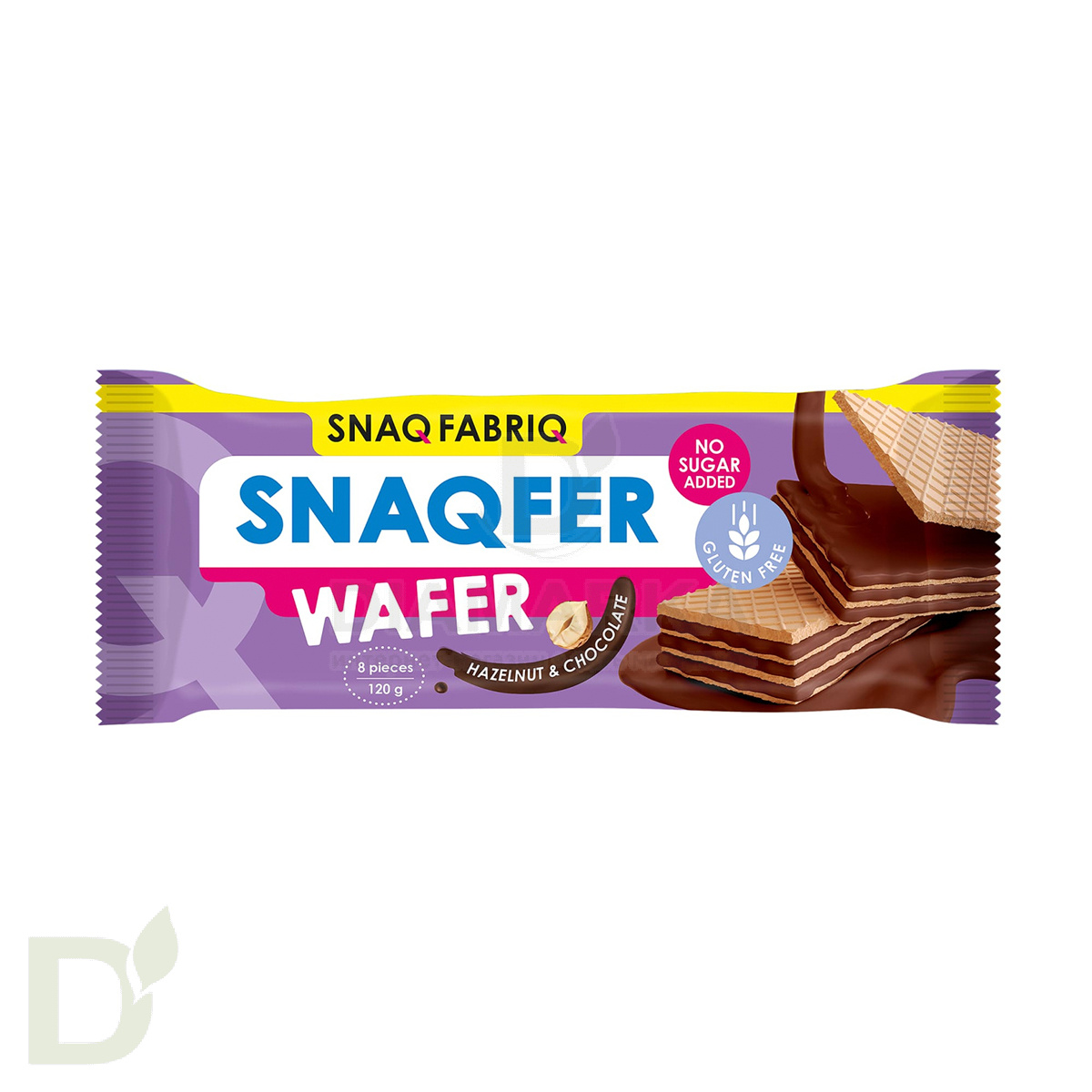 Вафли Snaq Fabriq WAFER неглазированные шоколад-фундук, 120гр в Уфе