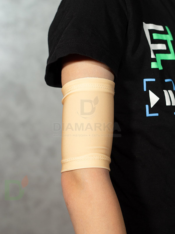 Повязка для сенсора на руку Insula Бежевая