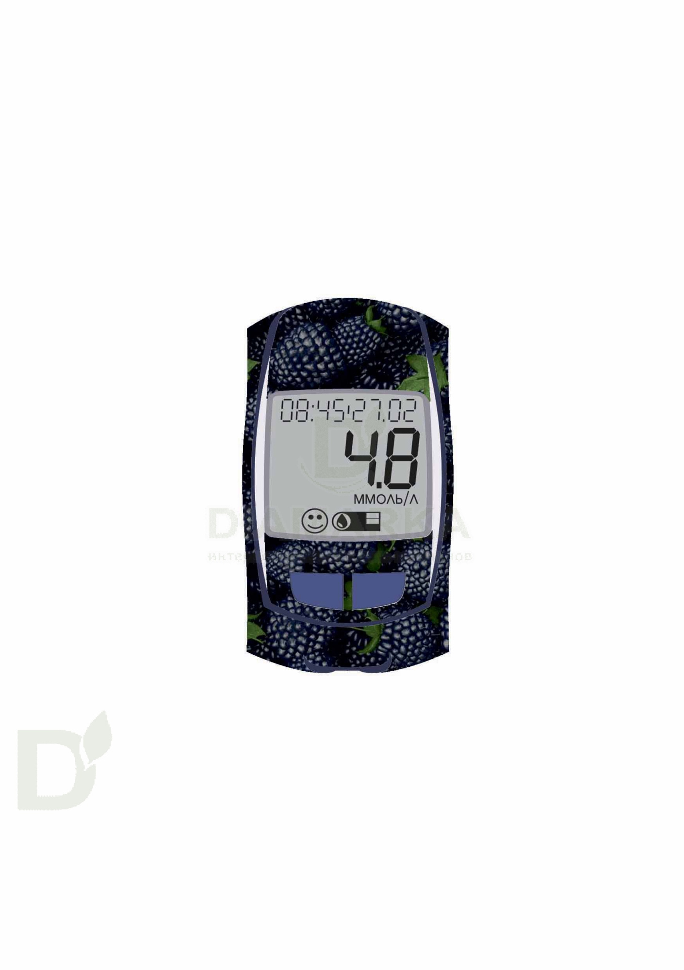 Наклейка на глюкометр Сателлит-Экспресс