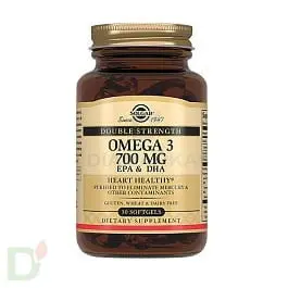 Витамины SOLGAR Двойная Омега-3, 30 капсул в Уфе