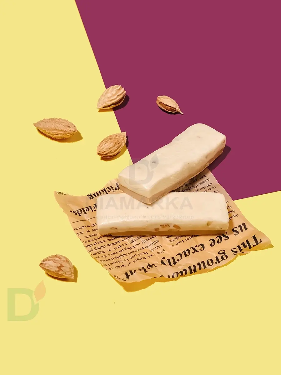 Батончик протеиновый FitnesShock Карамельный мусс с миндалем 40гр. в Уфе