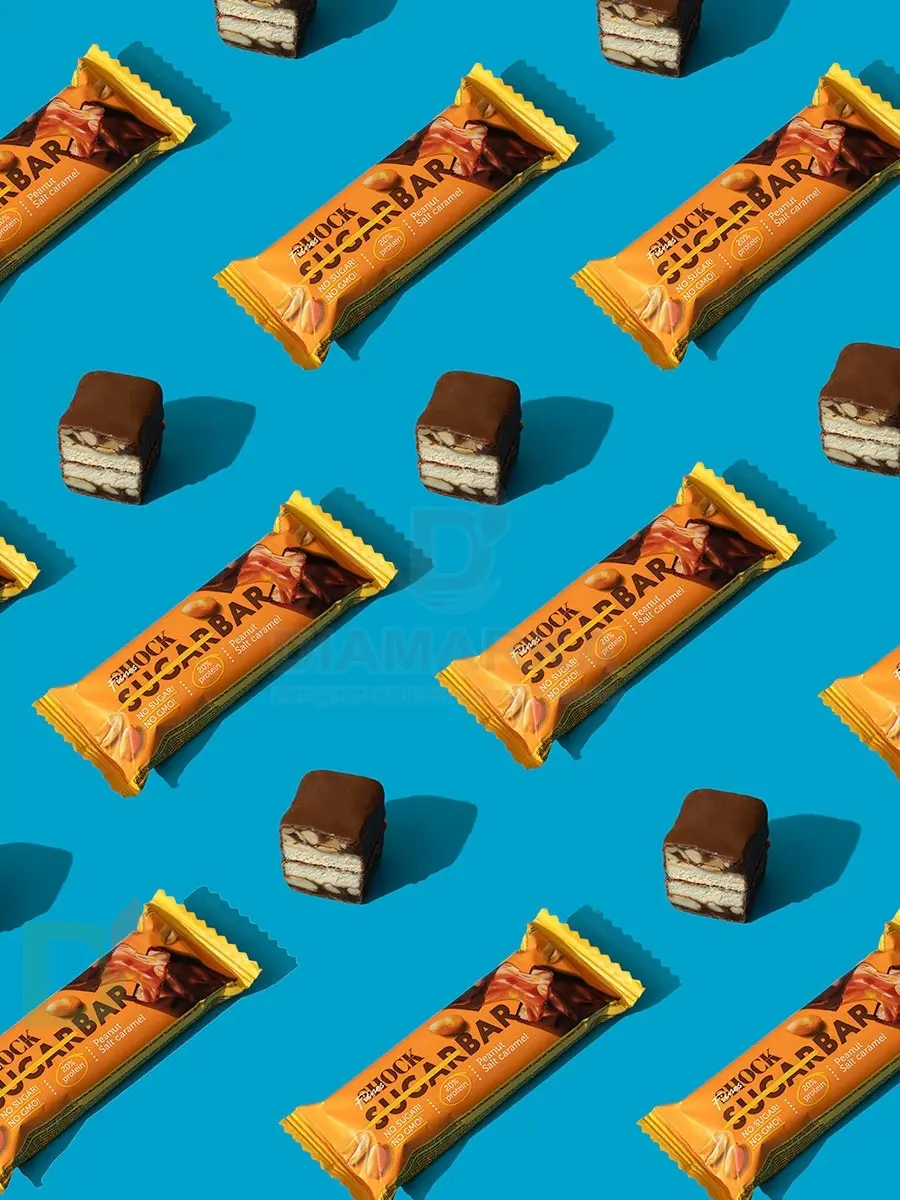 Батончик протеиновый FitnesShock Соленая карамель-Арахис 50гр. в Уфе