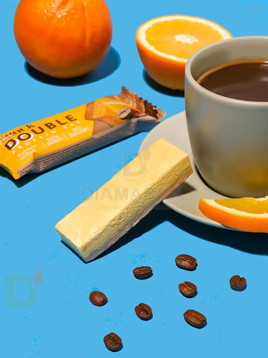 Батончик протеиновый FitnesShock Апельсиновый кофе 40гр. в Уфе