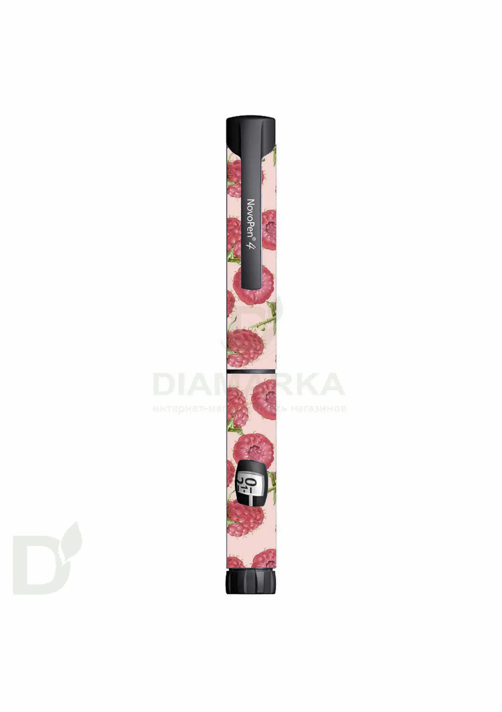 Наклейка на шприц-ручку НовопенЭХО и Новопен4