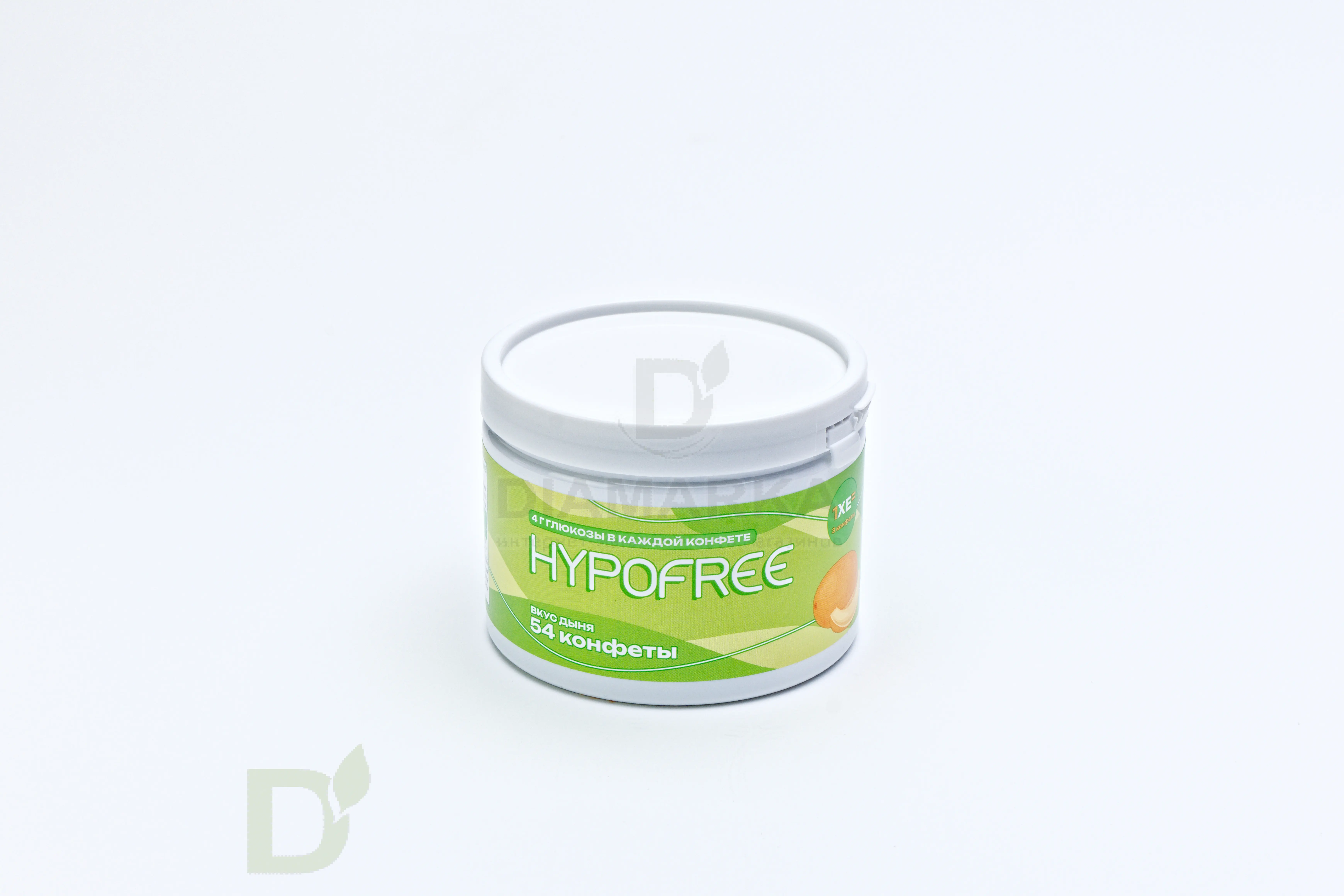 Конфеты  HYPOFREE 54 шт БАНКА Дыня