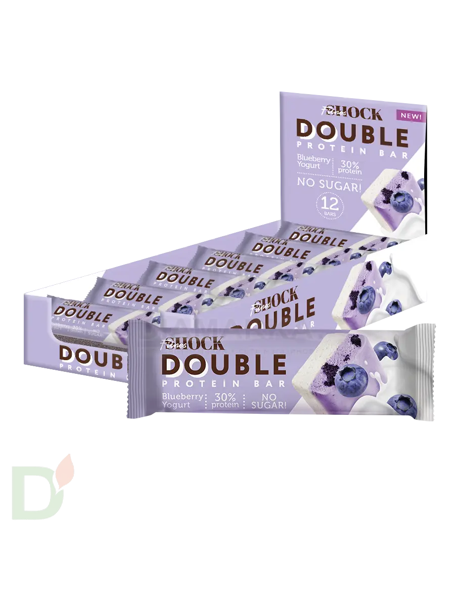 Батончик протеиновый FitnesShock Черничный йогурт 40гр. в Уфе