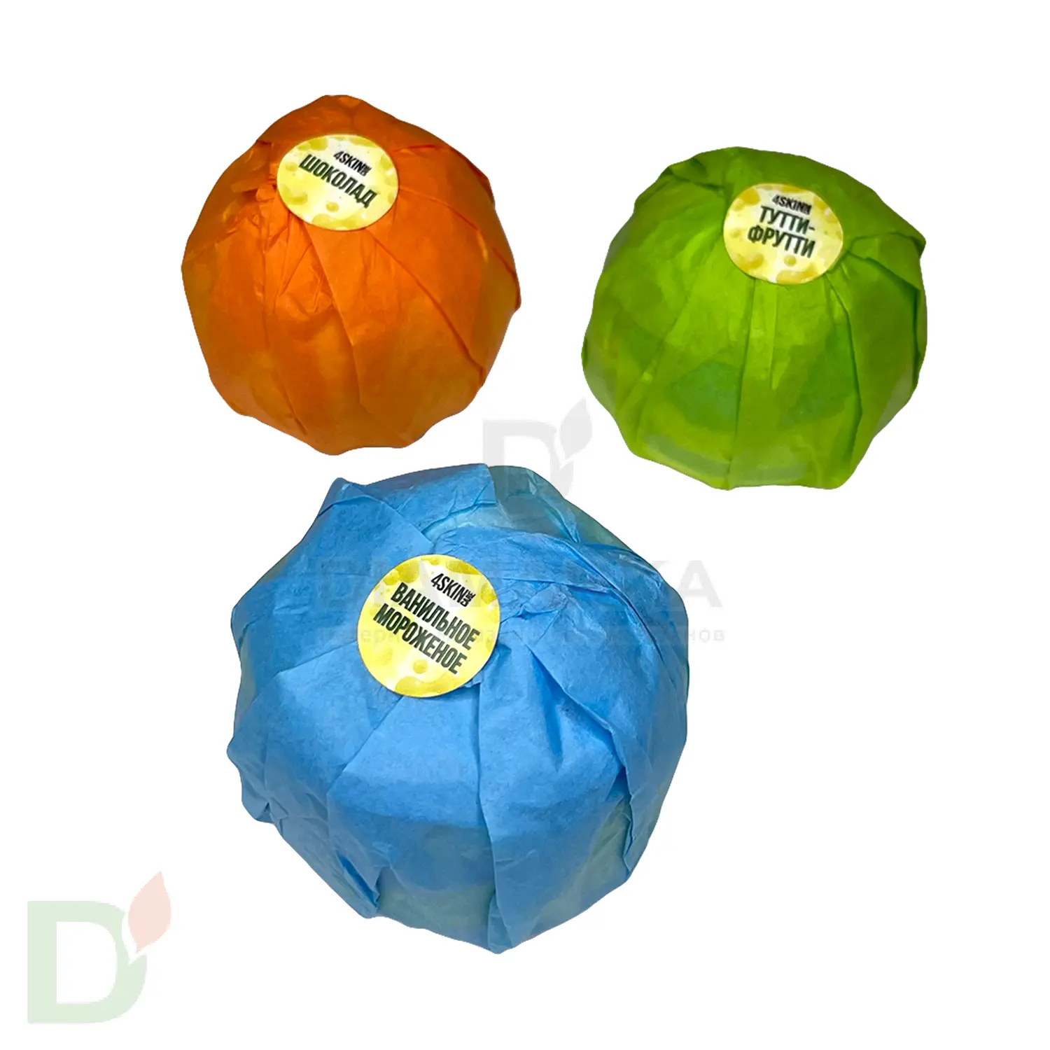 Бокс - Бомбочки для ванны детские (з шт в комплекте) в Уфе