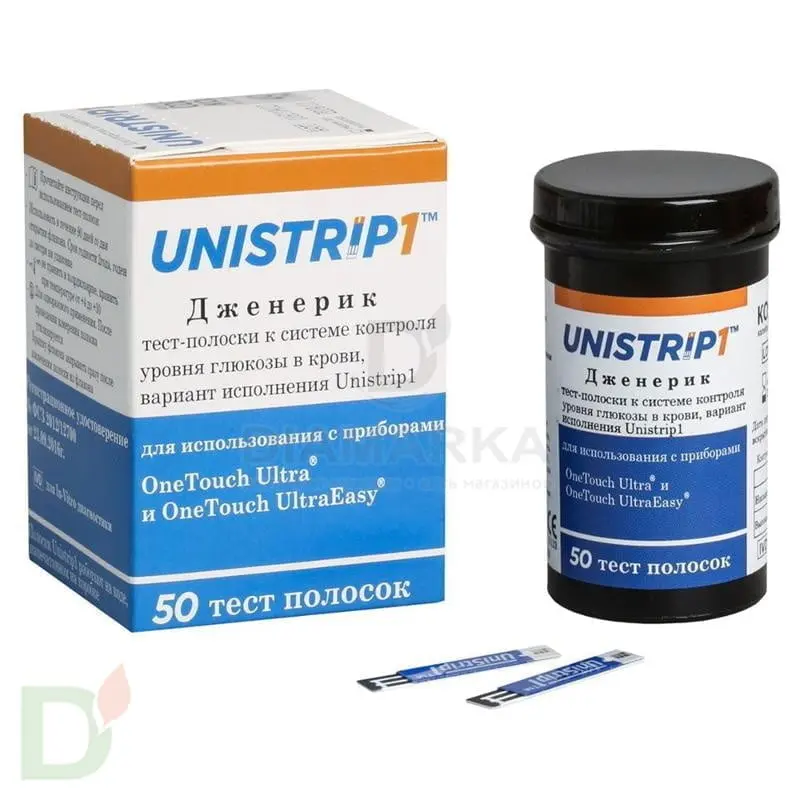 Тест-полоски Юнистрип (Unistrip) № 50